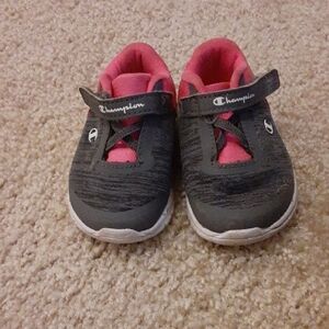 Champion Kids' Gray and Pink Shoes